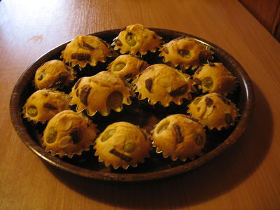 Muffiny z winogronem