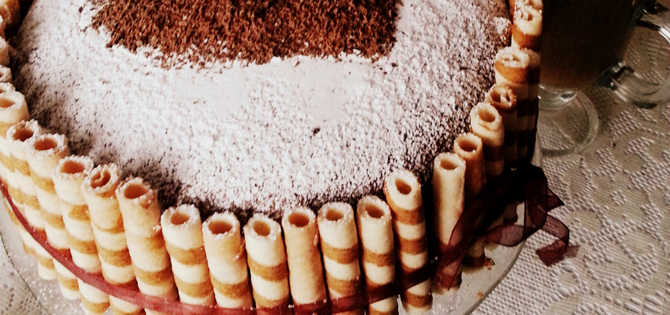 Zakochany tort rurkowy (autor: magdalena