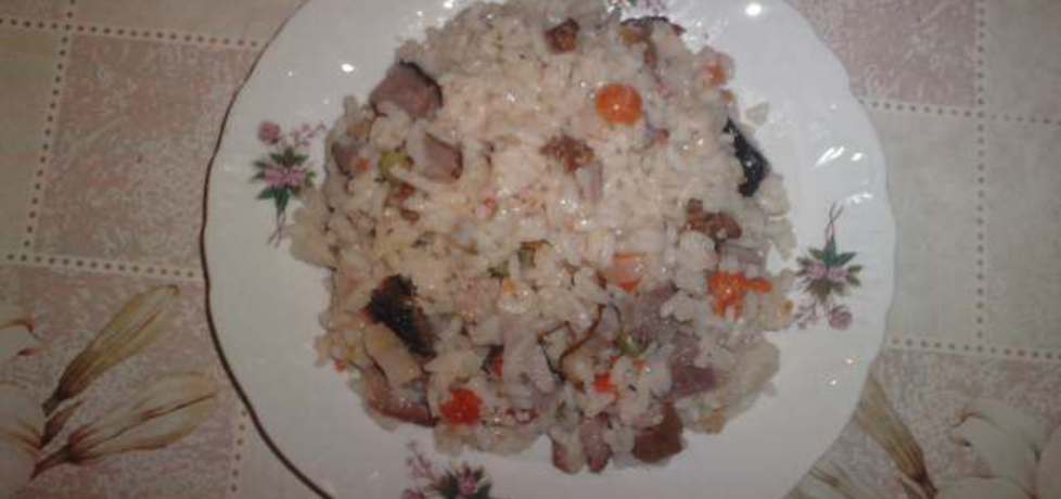 Ryż z marchewką i szynką (autor: halina17)