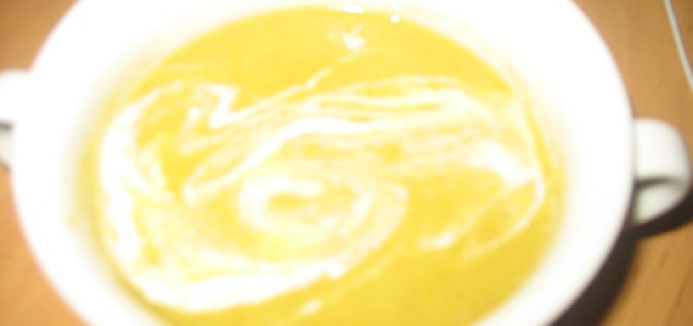 Zupa krem pomarańczowo