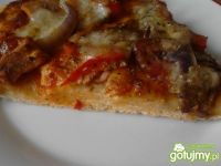 Przepis  pizza z szynką i mozzarellą zub3r'a przepis