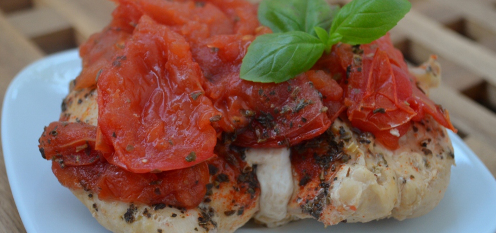 Filet z kurczaka z pomidorami i mozzarellą (autor: monika78 ...