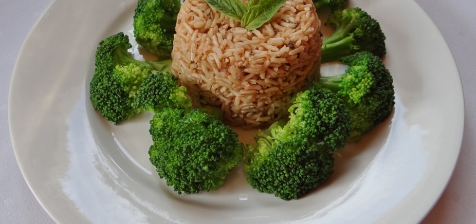 Brązowy ryż z brokułem (autor: megg)