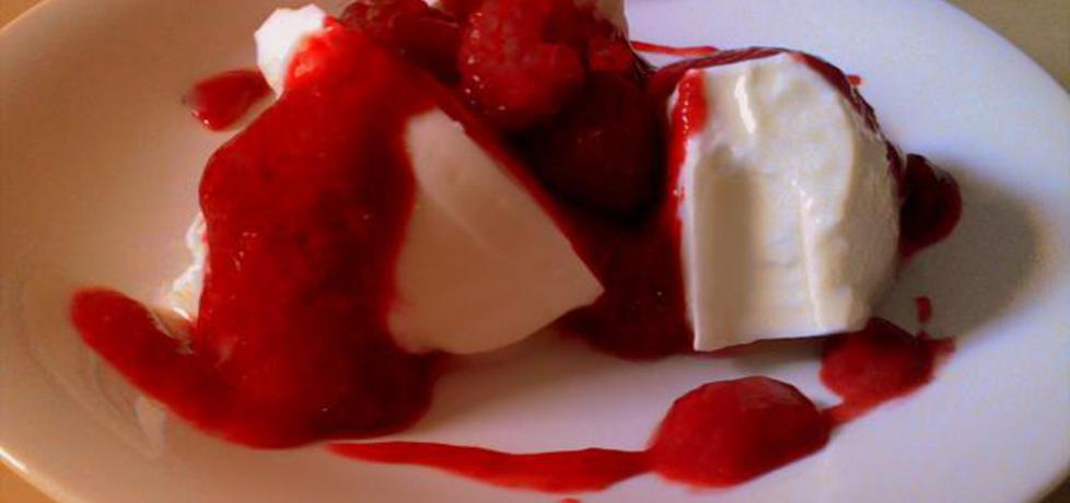 Grecki jogurt z musem malinowym (autor: agnieszka189 ...