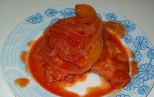 Przepis  panga w zalewie pomidorowej przepis