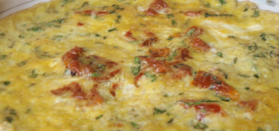 Omlet suszonymi pomidorami (autor: pacpaw)