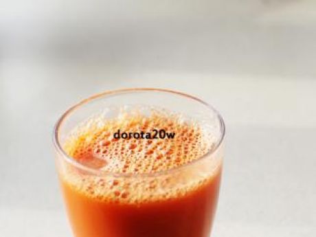 Przepis  świeży sok marchewkowy przepis