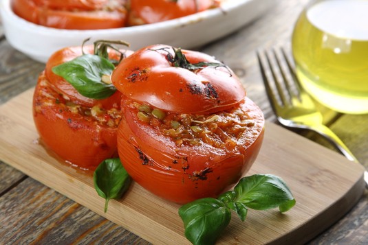 Wegetariańskie pomidory z chili