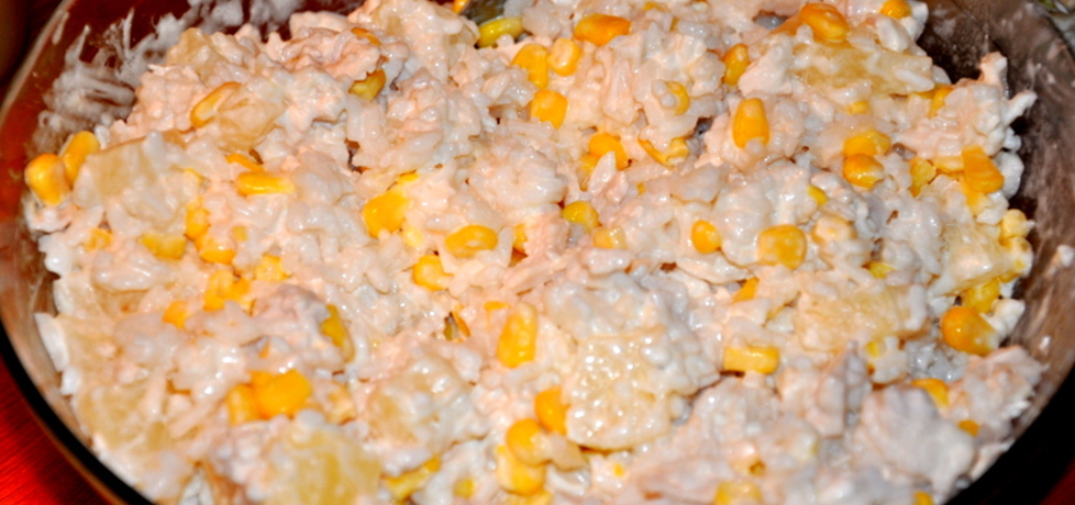 Sałatka z kurczaka z ryżem (autor: monika111)