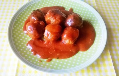 Pulpeciki mielone w sosie pomidorowym