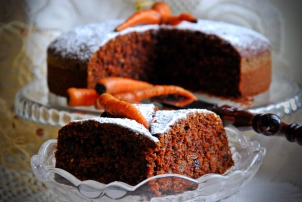 Przepis  ciasto marchewkowe z bakaliami przepis