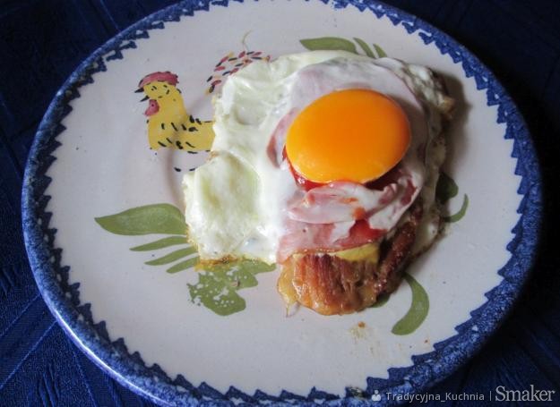 Schab w musztardzie z jajkiem