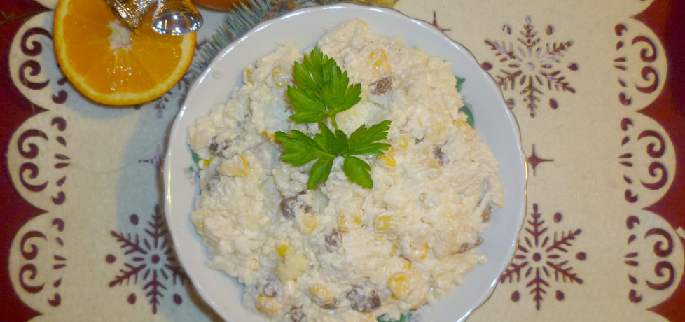 Sałatka ryżowa z serem i kurczakiem (autor: marta-ryzek