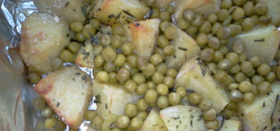 Ziemniaki zapiekane z groszkiem (autor: kikiriki)