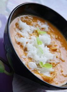Zupa pomidorowa z indyjską nutą