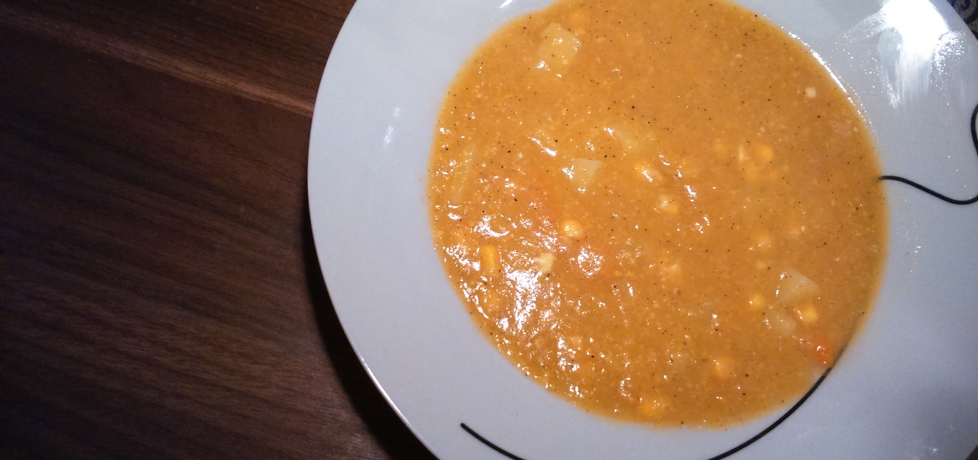 Wyrazista i gęsta zupa krem z kukurydzy (autor: jolie ...