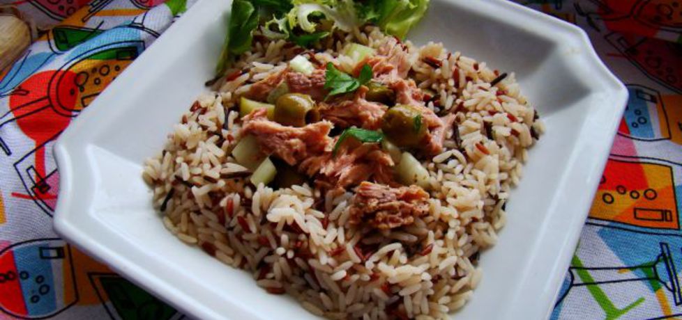 3 kolorowy ryż z tuńczykiem i oliwkami (autor: iwa643 ...