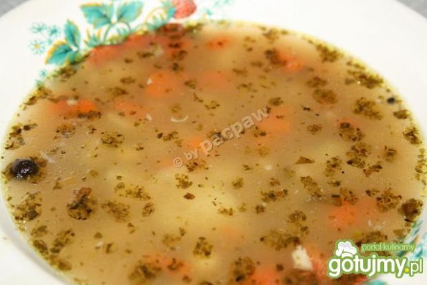 Przepis  zupa grochowa z zielonego groszku przepis
