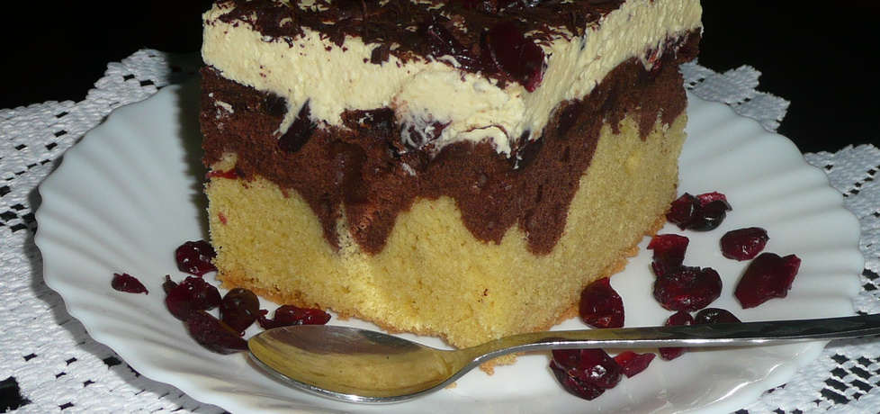 Ciasto czekoladowe z żurawiną (autor: justyna92)