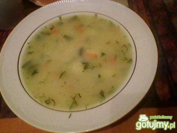 Przepis  zupa wiosenna z warzyw przepis
