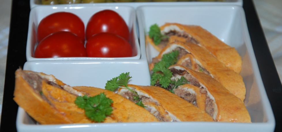 Roladki z tortilli z tuńczykiem (autor: jolanta40)
