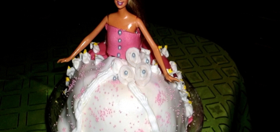 Tort księżniczka, tort lalka barbie (autor: luna76)