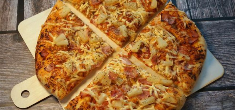 Pizza hawajska (autor: kulinarne-przgody-gatity)