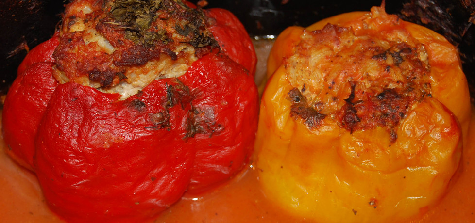 Nadziewana papryka z sosem pomidorowym (autor: marenka ...