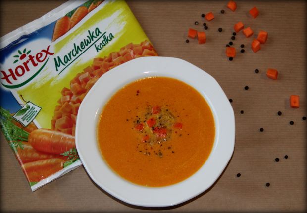 Zupa krem z marchewki  kremowe