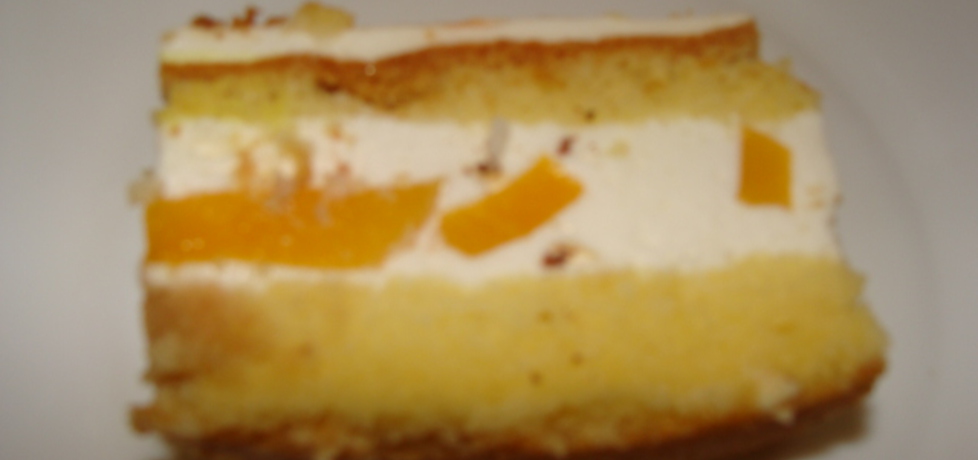 Ciasto biszkoptowe z brzoskwiniami (autor: agnieszka214 ...