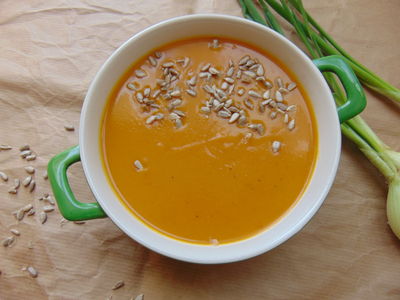 Limonkowa zupa krem z dyni