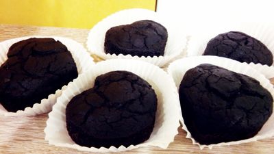Muffinki czekoladowe z fasoli