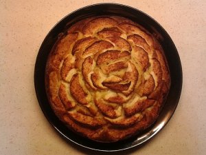 Ciasto maślankowe z jabłkami  prosty przepis i składniki