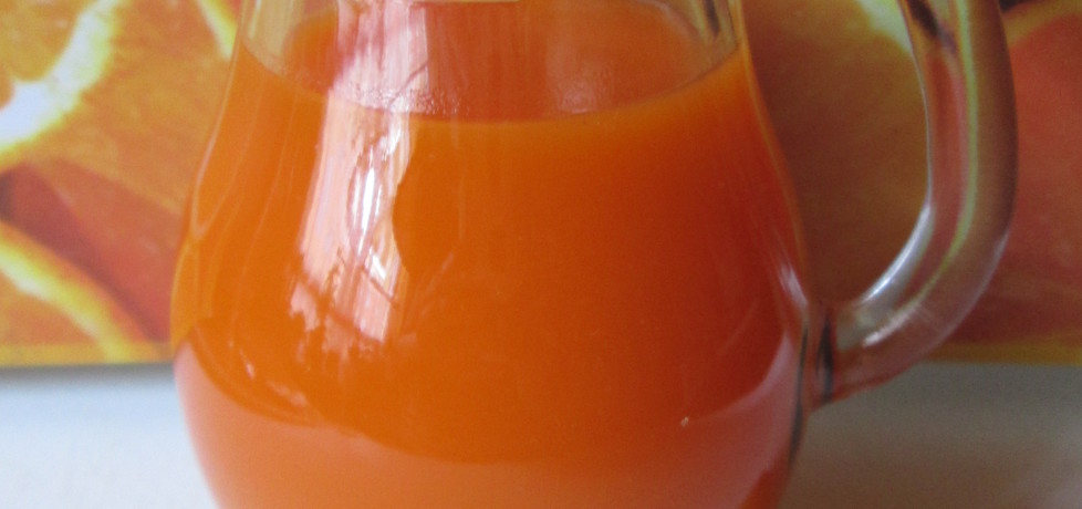 Napój owocowy z marchewką (autor: katarzyna40)