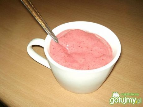 Przepis  domowy jogurt truskawkowy przepis