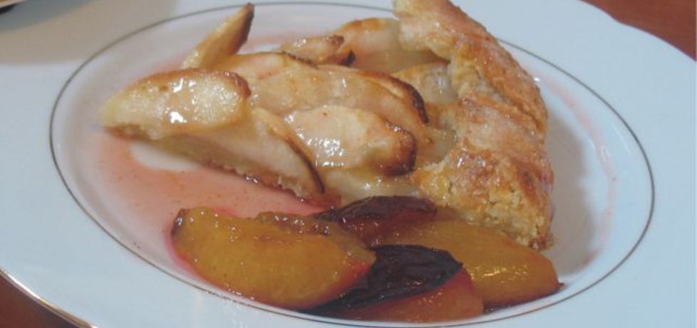 Jabłkowa tarta z sosem śliwkowym i chilli (autor: miszelka ...