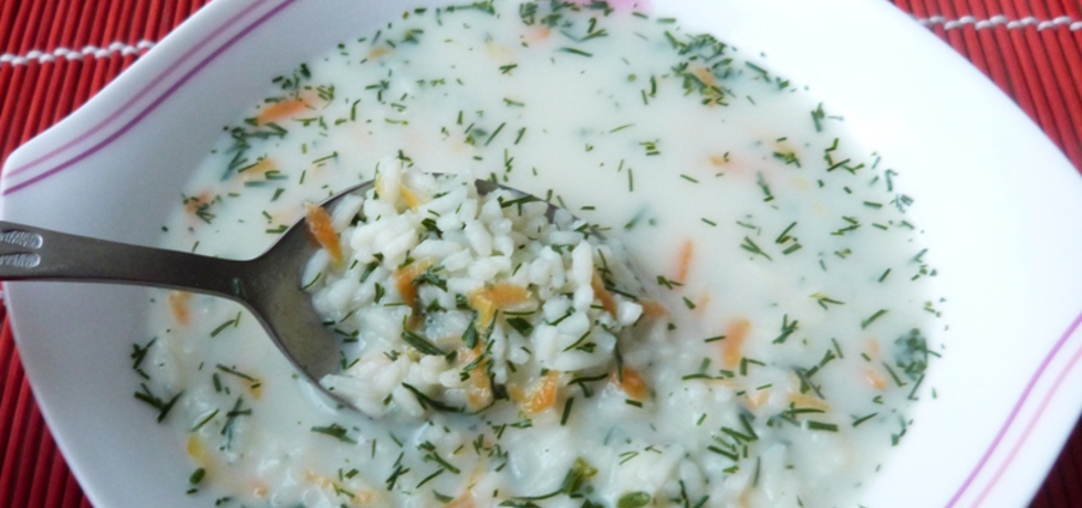 Zupa koperkowa z ryżem (autor: renatazet)