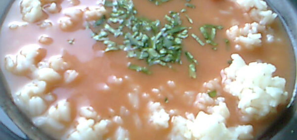 Pomidorowa z rosołu z ryżem (autor: anulka69)