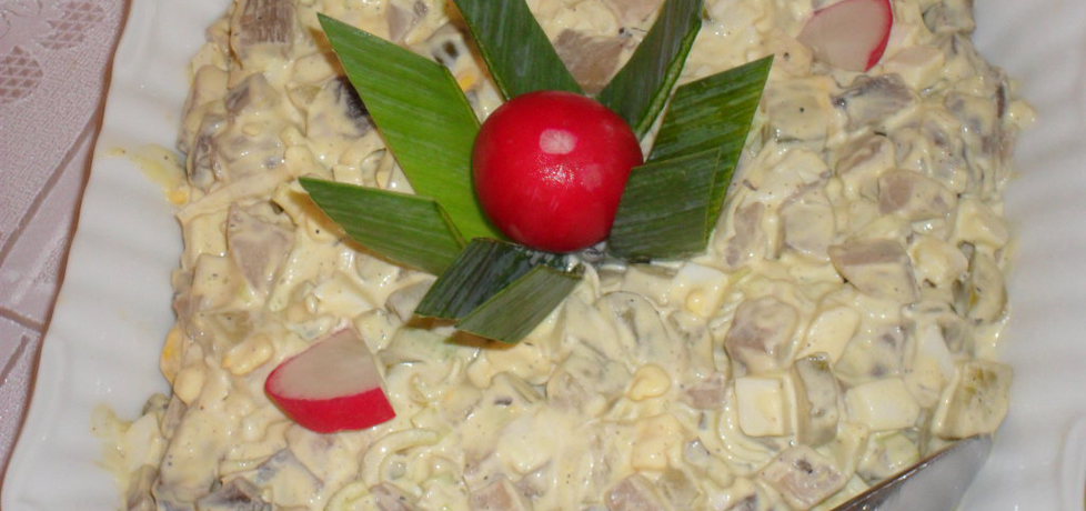 Pieczarkowo- szynkowa sałatka (autor: kuklik)