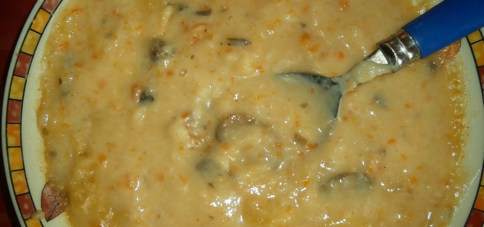 Zupa pieczarkowa z makaronem (autor: nogawkuchni ...