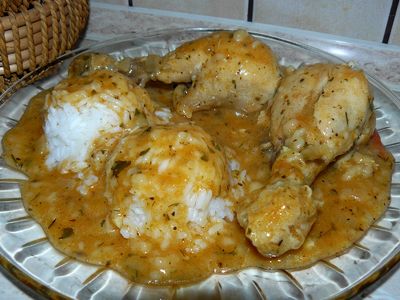 Pałeczki z kurczaka w sosie musztardowo
