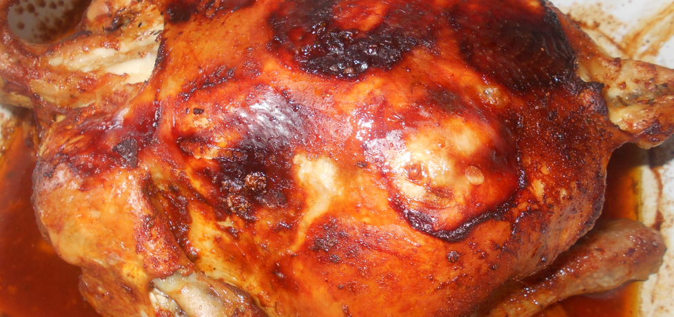 Pieczony kurczak z szałwią, masłem i cebulą (autor: beatris ...