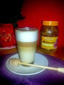 Miodowo waniliowa kawa z cynamonem