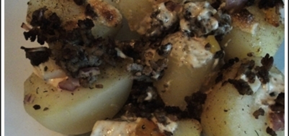 Ziemniaki zapiekane z mielonym w sosie majonezowym (autor ...