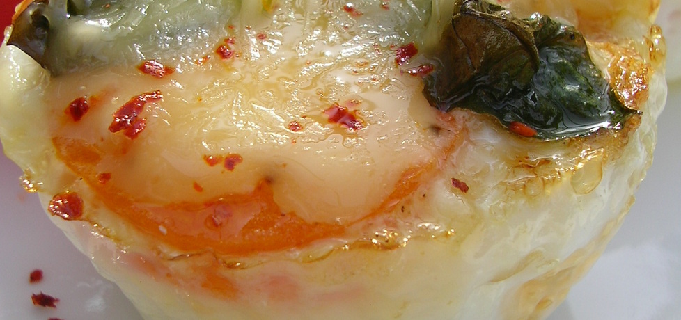 Jajka sadzone w papilotkach (autor: ola1984)