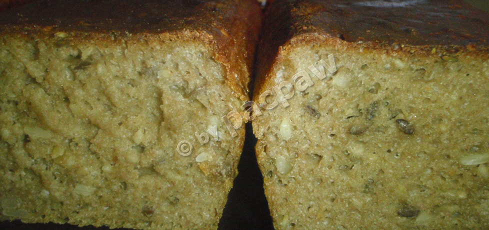 Chleb żytni 100% z pestkami słonecznika i sezamem (autor: pacpaw ...