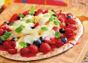 Pizza owocowa  prosty przepis i składniki