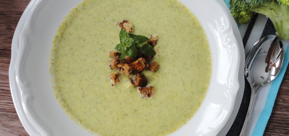 Kremowa zupa z brokułów (autor: klorus)