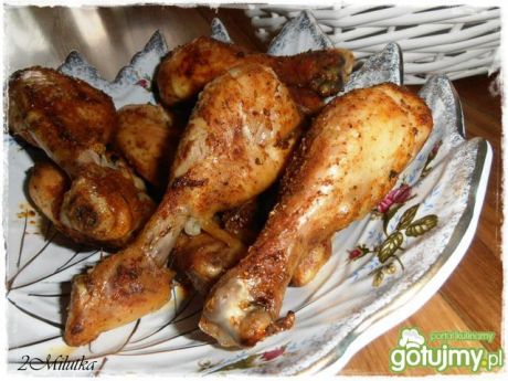 Przepis  pałki kurczaka w ostrym sosie przepis