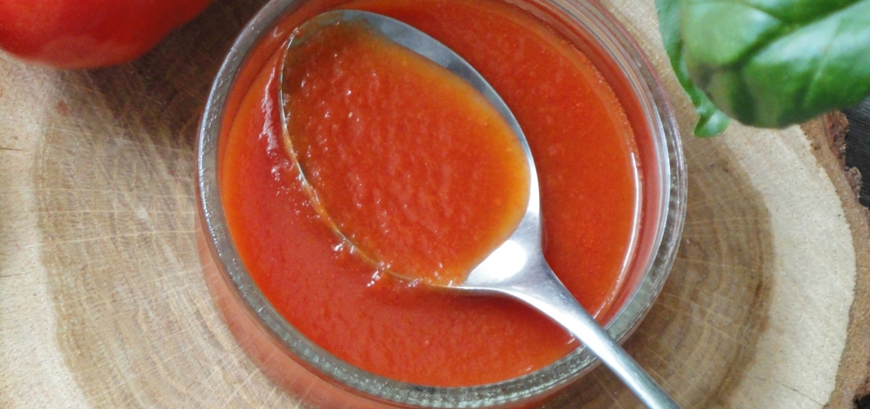 Domowy przecier pomidorowy z bazylią (autor: klorus ...